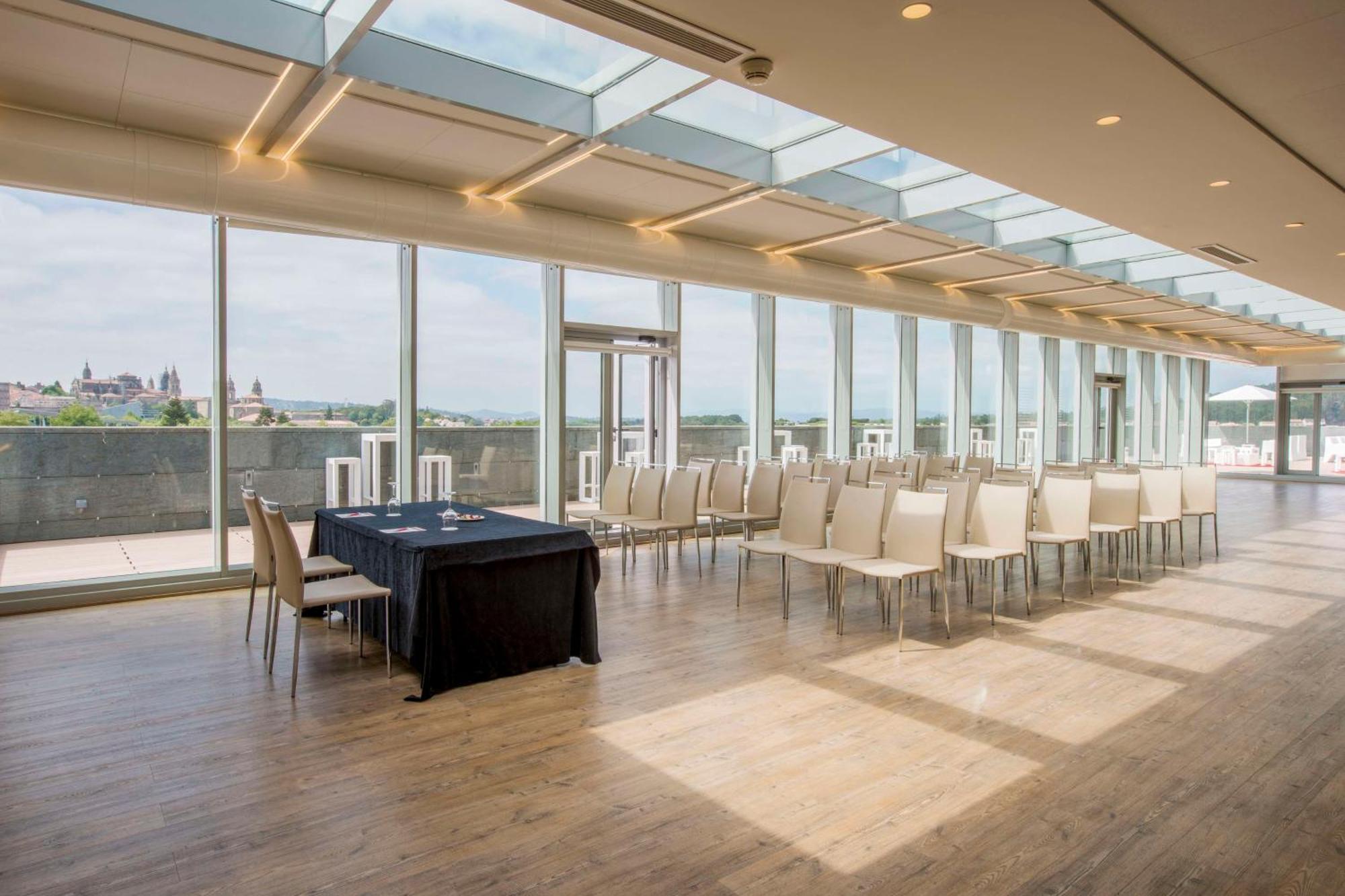 Nh Collection Santiago De Compostela Hotel Exterior photo The Sky Room